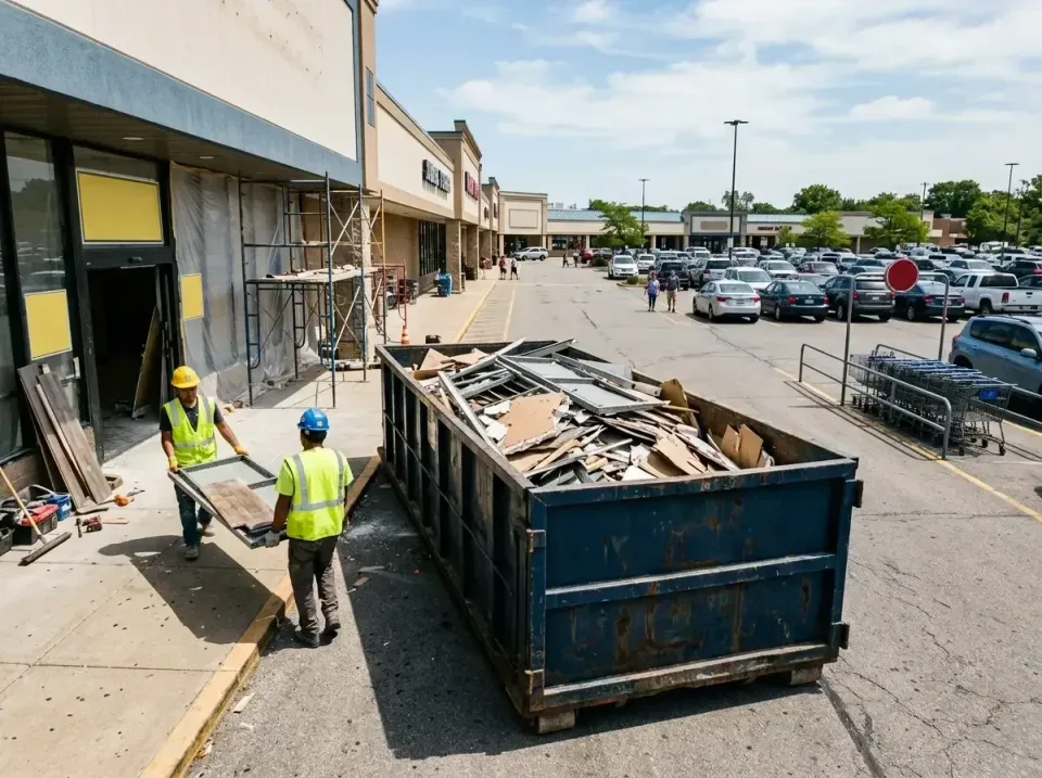 retail-store-renovation-debris-003 — frequently asked questions, Roll-off Dumpster Rentals in Prairieville, LA